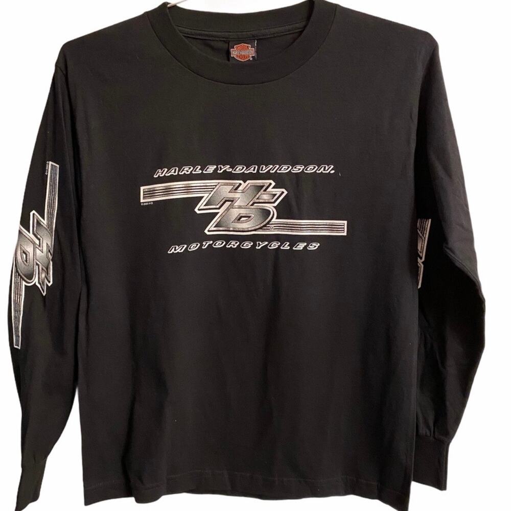 Harley Davidson Youth Size Large Long Sleeve Shirt High Country HD